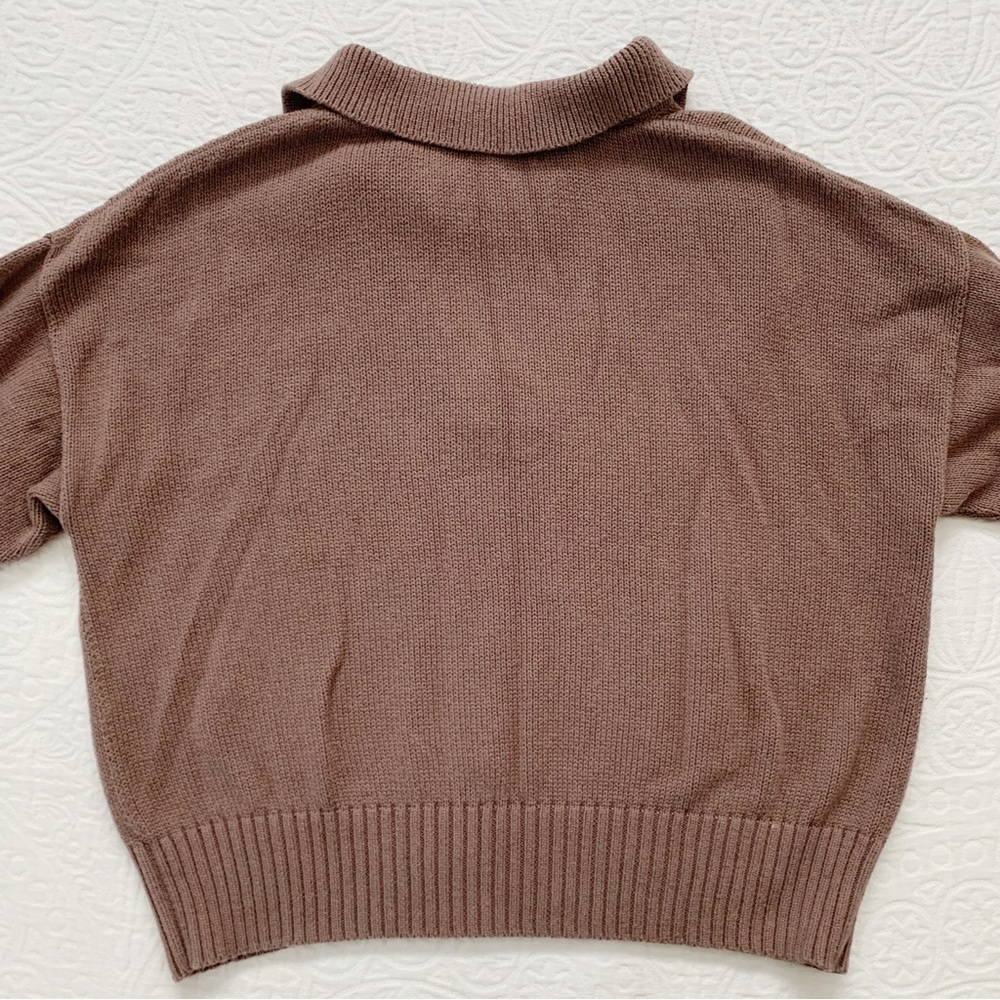 Sister‎ Katie Diana Sweater Polo, Taupe - Picture 2 of 4